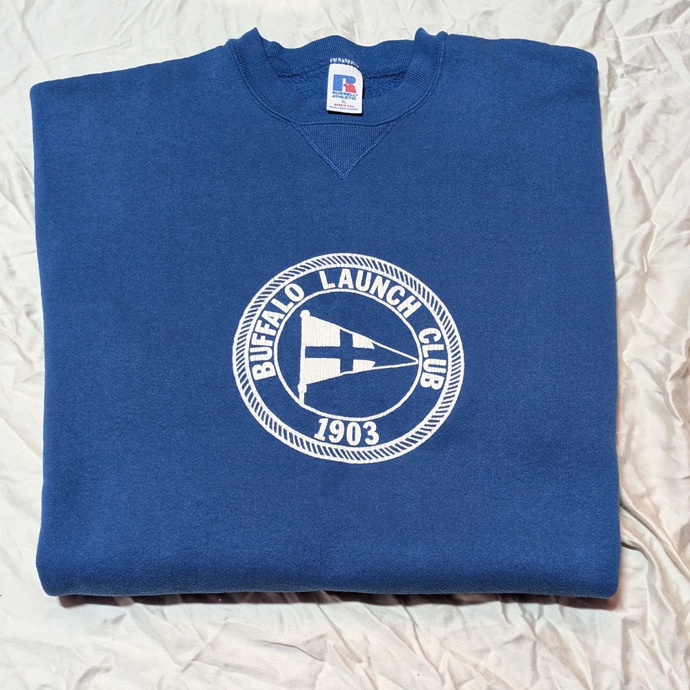 Russell Athletic Blue Buffalo Launch Club Sweatshirt
